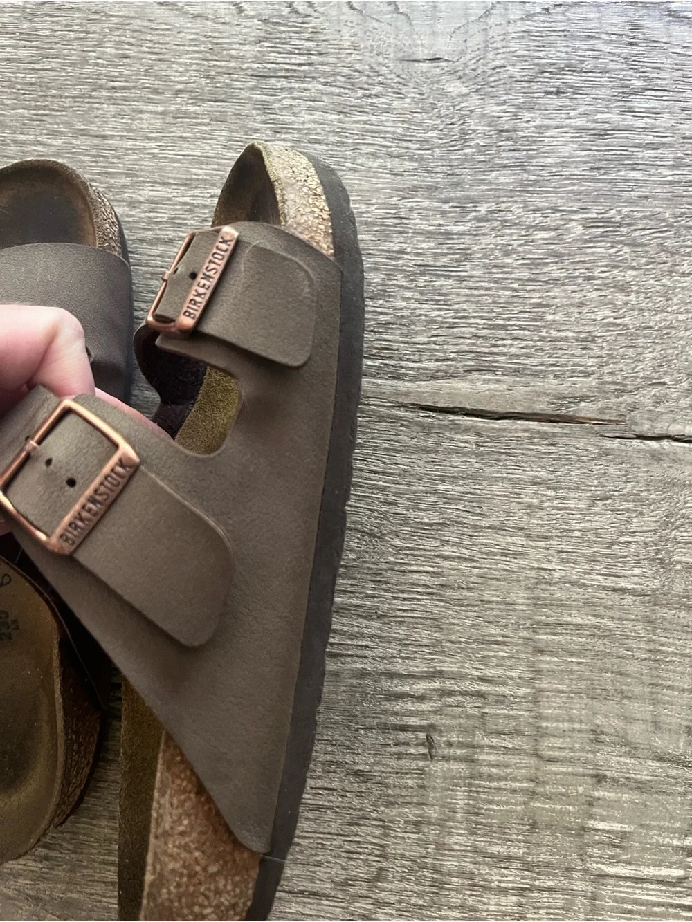 Birkenstock Arizona Double Strap Sandals in Brown - Picture 4 of 8